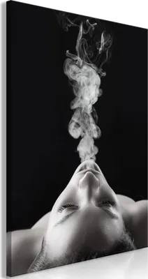 Produktbild von Vlies Leinwandbild - Smoke Cloud (1 Part) Vertical 20x30 cm Menschen h-C-0134-b-a
