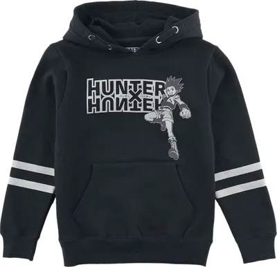 Produktbild von Hunter x Hunter Kapuzenpullover Uni Kids - Gon schwarz 116