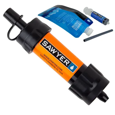 Image de Système de filtration d'eau Sawyer Mini Orange