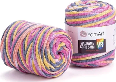 Image de Cordon macramé 5 mm VR fil 2 x 500 g 913