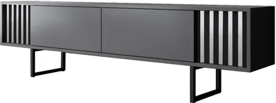 Immagine prodotto di Skye Decor, Chrome Line - Antracite, Nero, Mobile TV, Antracite, PANNELLI DI AGGREGATO DI LEGNO RIVESTITI AL 100% IN MELAMINA, 180 x 48 x 30 cm