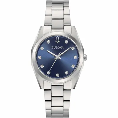 Produktbild von Nur Zeit Bulova Silber Kollektion Surveyor - frau