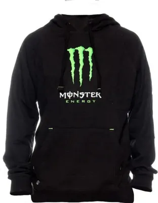 Produktbild von One Industries Monster Reggie Kapuzenpullover Schwarz S Herren Schwarz S