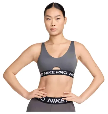 Produktbild von Nike W NP INDY PLUNGE BRA SW W GRAU L
