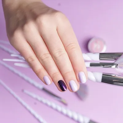 Obrázek produktu pro Hi Hybrid, Glam, lak na nehty #510 Violet Dust, 0,8 g