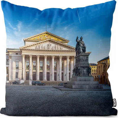 Produktbild von VOID München Alte Oper Kissenbezug Kissenhülle Deko Outdoor Dekoration Garten Dekokissen