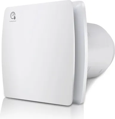 Image de Bettizia Ventilateur de salle de bain Ventilateur de salle de bain Ventilateur d'appartement Ventilateur mural Ø 150 mm Standard blanc