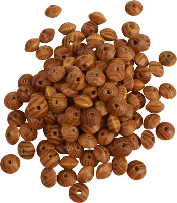 Produktbild von VBS XXL Holzlinsen mit Naturmaserung, Ø 16 mm, 100 g