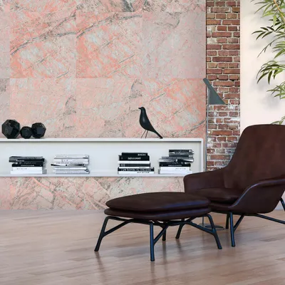 Produktbild von PURO TAPETE - Realistische Tapete ohne Rapport und Versatz 10m Vlies Tapetenrolle Wandtapete modern design Fototapete - Marmor Steinoptik Mosaik f-A-0390-j-c