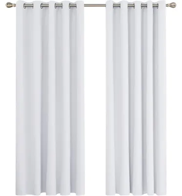 Produktbild von Verdunkelungsvorhänge Kälteschutz 229x168 cm Silber Grau 2er Set