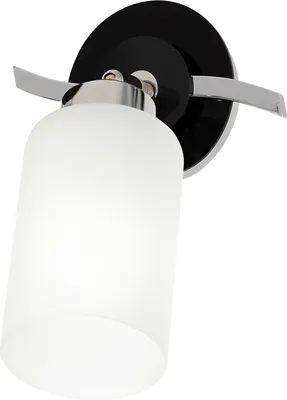 Zdjęcie produktu dla Kinkiet ścienny chromowany ze szklanym kloszem Tokio 1xE27 15W Luminex