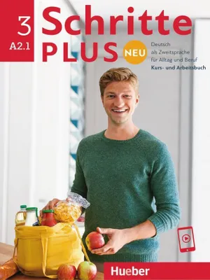 Produktbild von Schritte plus Neu 3. Kursbuch und Arbeitsbuch mit Audios online - Zielniveau A2.1