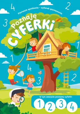 Obrázok produktu pre Poznaję cyferki i liczby 1 2 3 4 dla dzieci