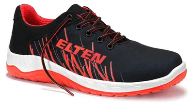 Produktbild von Berufshalbschuh LANA black-red Low ESD O1, Gr. 40