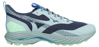 Produktbild von MIZUNO MIZUNO WAVE RIDER TT 2, Größe 12, Vintage Indigo/Ether