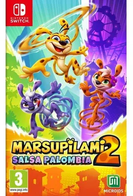 Zdjęcie produktu dla MARSUPILAMI 2 - SALSA PALOMBIA MICROIDS, gra na Nintendo Switch