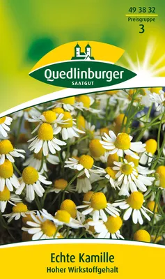 Produktbild von Quedlinburger Saatgut - Echte Kamille Bodegold - Samen - 493832