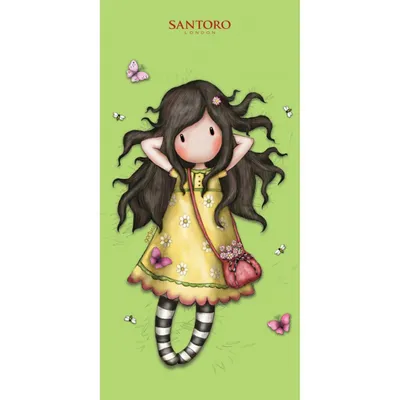 Zdjęcie produktu dla HALANTEX Santoro Gorjuss Spring At Last Bawełniany ręcznik kąpielowy frotte, 70x140 cm