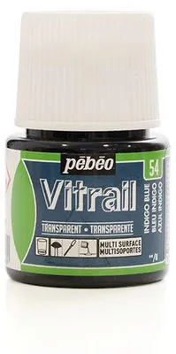 Produktbild von Pébéo Vitrail Glasmalfarbe 45 ml - Bernsteinbraun