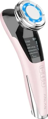 Produktbild von ANLAN Ultraschall-Gesichtsmassagegerät 01-ADRY11-001 (rosa)