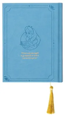 Productafbeelding van Alice in Wonderland premium notitieboek met pen, formaat A5