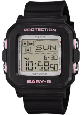 Image de CASIO Baby-G pour femme, noir, Casio-BGD-10KH-1ER