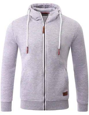 Produktbild von Reslad Sweatjacke Zipper RS-1006 Grau M