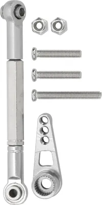 Obrázek produktu pro 1:12 Sada táhla řízení z hliníkové slitiny Táhlo RC příslušenství pro MN86K RC CarSilver