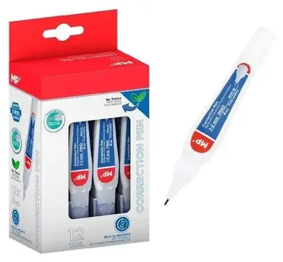 Produktbild von Korrekturstift mit Metallspitze, 4 ml, 12 Stück