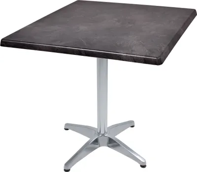 Produktbild von Bistrotisch DARK SLATE BRENTA 03 | 80×80 cm