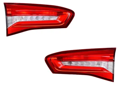 Produktbild von Rückleuchten-Set links rechts 12 V LED Halogen HELLA für FORD FOCUS