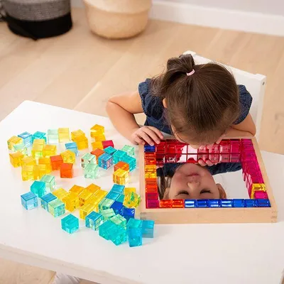 Obrázok produktu pre Tickit Gem Cube Tray, 100 kusov, Akrylový