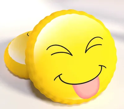 Obrázok produktu pre Dekoračný vankúš pre deti, plyšová hračka Emoticon