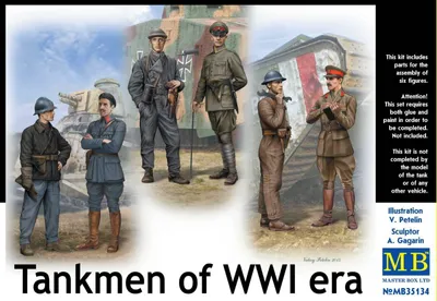 Image de MASTER BOX MB35134 Tankmen de la Première Guerre mondiale