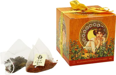 Produktbild von ARÔME Grüner Tee, 2 Geschmacksrichtungen, 5 Stück, Mucha