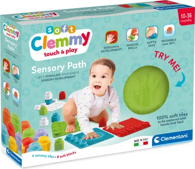 Zdjęcie produktu dla Clementoni 17352, Mata do zabaw dla niemowląt, Wielobarwny
