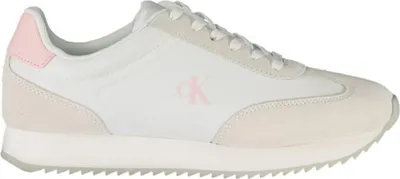 Produktbild von Damen-Sportschuh Weiß mit Rosa Details & Herausnehmbarer Innensohle