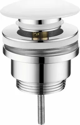 Immagine prodotto di Accessori Sapho - Scarico per lavabo, Click-Clack, bianco CV1002C