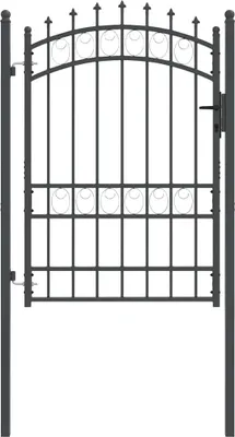 Produktbild von vidaXL Zauntor mit Spitzen EMMEN 170 x 100 cm