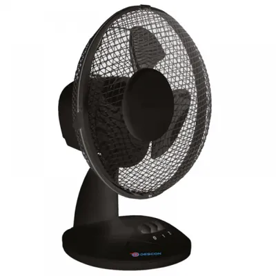 Produktbild von 9"-Schreibtischventilator, schwarz 30W