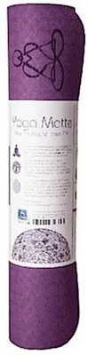 Produktbild von Berk Esoterik Yoga-Matte TPE ecofriendly - dunkellila/zartlila