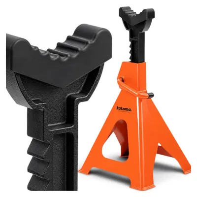 Produktbild von KATOMA® Unterstellbock BASE 6T | Professioneller Stützbock Autoheber Wagenheber mit Ratschenmechanismus und Sicherheitsverriegelung