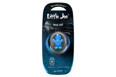 Image de Little Joe Blue New Car Désodorisant de voiture parfumé (cas de 6)