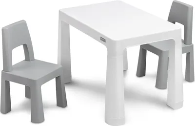 Produktbild von Kindertischset mit 2 Sesseln Toyz MONTI grau