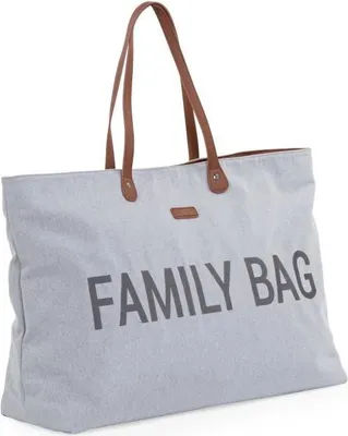 Produktbild von Wickeltasche - CHILDHOME - Familientasche - Canvas - Grau