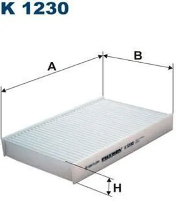 Produktbild von Innenraumfilter FILTRON K 1230