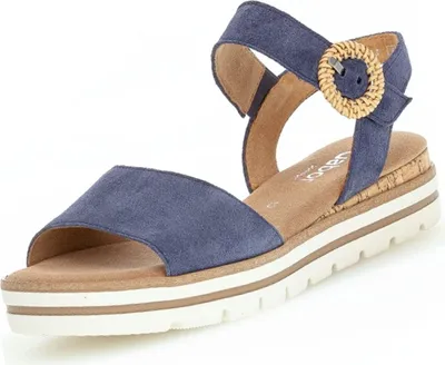 Produktbild von Gabor (0) Plateau Sandaletten Damen 31313037383137 Blau 40 EU
