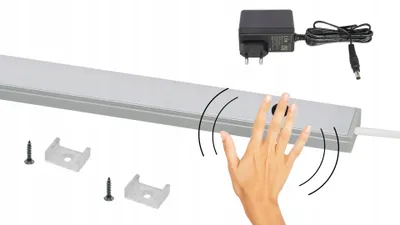 Produktbild von AQUALED LED Unterbauleuchte 60cm Berührungsloser Sensor