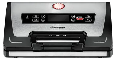 Produktbild von Rommelsbacher VAC 585, Schwarz, Edelstahl, 900 mbar, Puls Vac, Vakuum-Dichtung, Kunststoff, Edelstahl, Berührung, 20 l/min