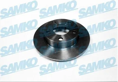 Image de 2x SAMKO disque de frein A1501P pour VW PASSAT Variant (3B6) PASSAT Variant (3B5)